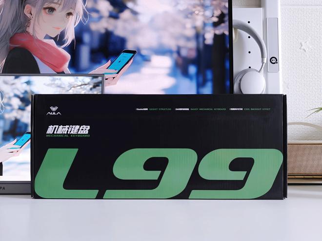 99带您解锁机械键盘新形态开元棋牌触控大屏加持狼蛛L(图3)