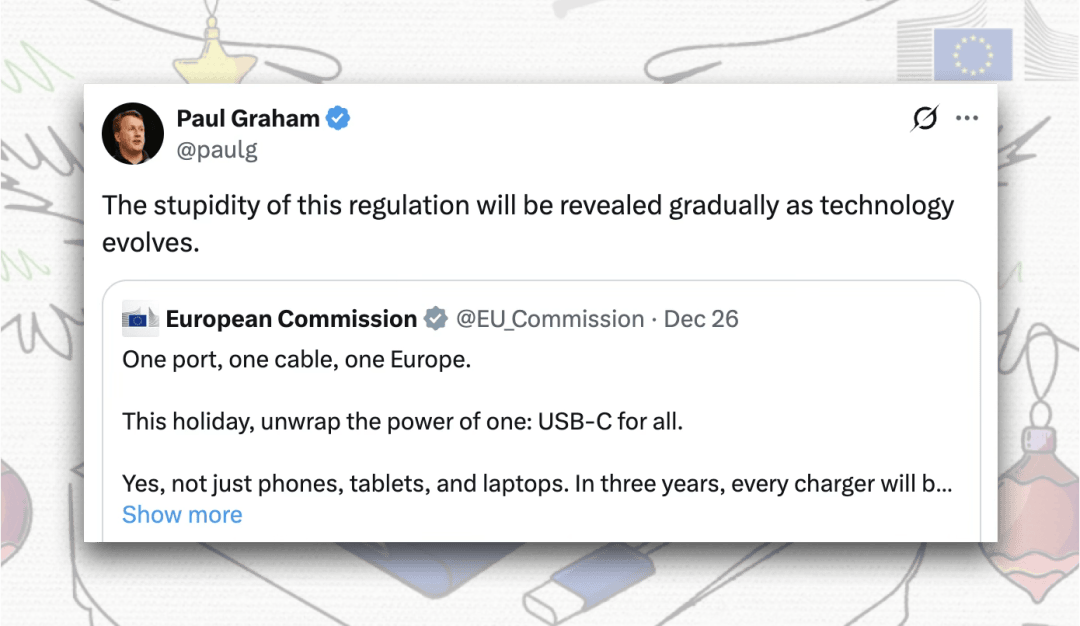 据线亲手封死了未来十年的科技可能性？开元棋牌app欧盟用一根USB-C数(图5)