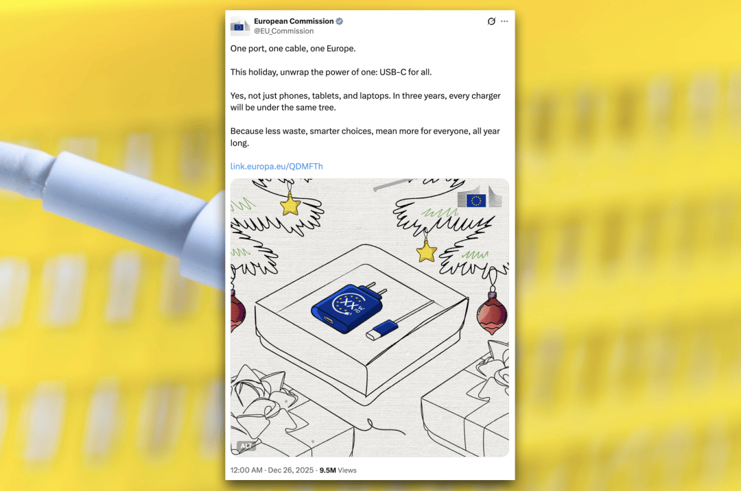 据线亲手封死了未来十年的科技可能性?开元棋牌app欧盟用一根USB-C数(图14) 据线亲手封死了未来十年的科技可能性?开元棋牌app欧盟用一根USB-C数(图14)